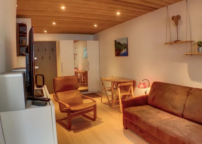 Modern With View On The Aiguille Du Midi Appartement *